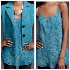 Cabi Brilliant Blue Spaghetti Strap Cami size small